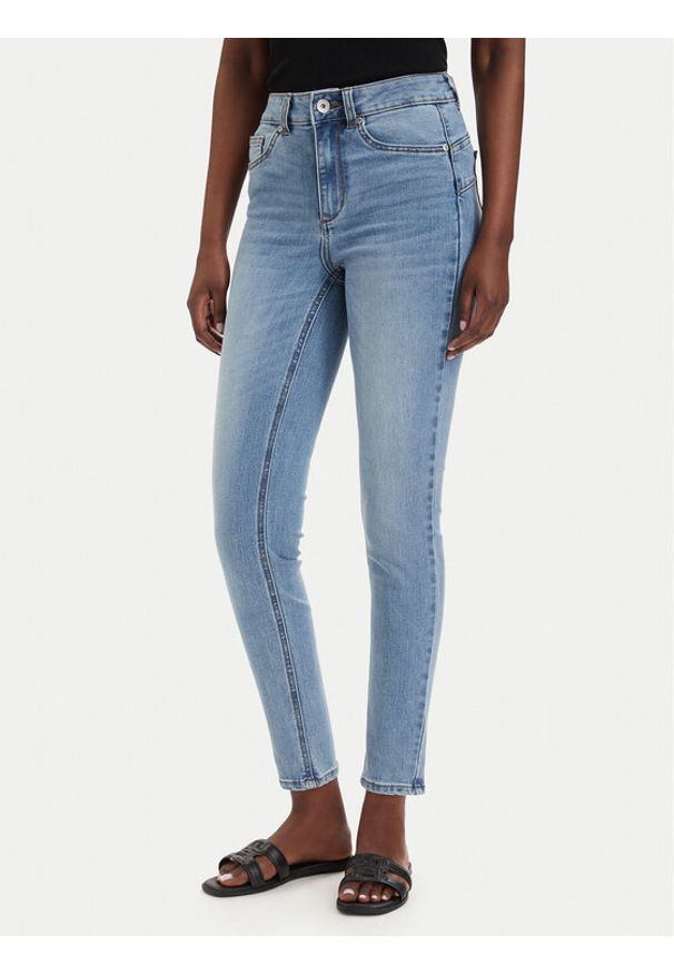 Liu Jo Jeansy UA6013 D0318 Niebieski Slim Fit. Kolor: niebieski