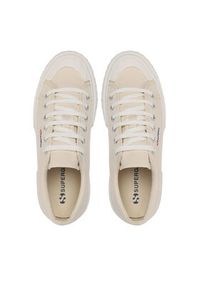 Superga Trampki 2631 Stripe Platform S5111SW Beżowy. Kolor: beżowy. Materiał: materiał. Obcas: na platformie