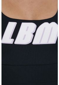 LABELLAMAFIA - LaBellaMafia sukienka kolor czarny mini dopasowana. Kolor: czarny. Materiał: dzianina. Wzór: nadruk. Typ sukienki: dopasowane. Długość: mini #4