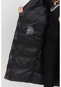 Hetrego - HETREGO Czarny damski płaszcz puchowy Tara Woman Oversized Quilted Coat. Okazja: na co dzień. Kolor: czarny. Materiał: puch. Długość: do kolan. Styl: casual