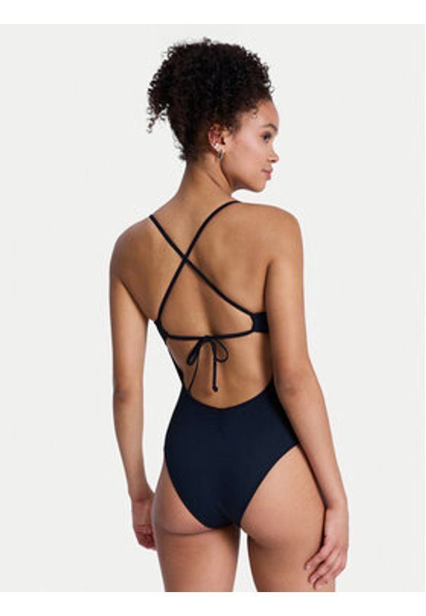 Roxy Strój kąpielowy Solid Essentials ERJX103805 Czarny. Kolor: czarny. Materiał: syntetyk