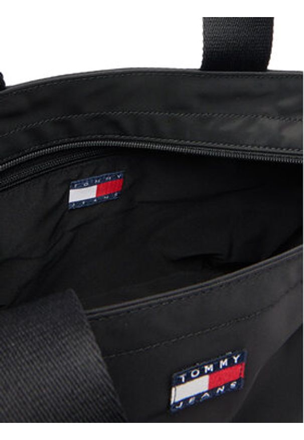 Tommy Jeans Torebka Tjw Ess Daily Mini Tote AW0AW17890 Czarny. Kolor: czarny