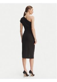 Rinascimento Sukienka koktajlowa CFC0127793003 Czarny Slim Fit. Kolor: czarny. Materiał: syntetyk. Styl: wizytowy #2