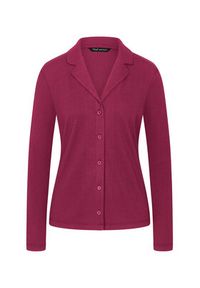 Triumph Koszulka piżamowa Mix&Match 10225047 Bordowy Regular Fit. Kolor: czerwony. Materiał: syntetyk #4