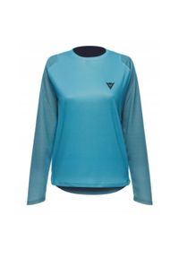 DAINESE - Koszulka rowerowa z długim rękawem damska Dainese HGL Jersey LS. Kolor: niebieski. Materiał: jersey. Długość rękawa: długi rękaw. Długość: długie. Sport: kolarstwo