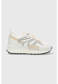 MEXX - Mexx buty Sneaker Juna kolor biały. Nosek buta: okrągły. Kolor: biały. Materiał: guma. Obcas: na platformie