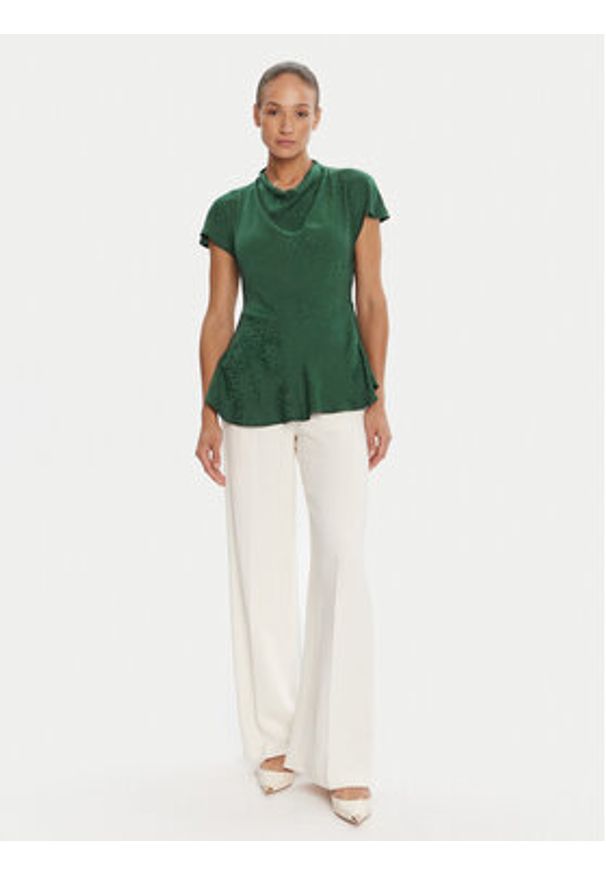 Bruuns Bazaar Bluzka Bacopa Zimoni BBW4577 Zielony Regular Fit. Kolor: zielony. Materiał: wiskoza