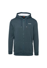 Iguana - Męska Bluza Z Kapturem Ricona Full Zip. Typ kołnierza: kaptur. Kolor: niebieski