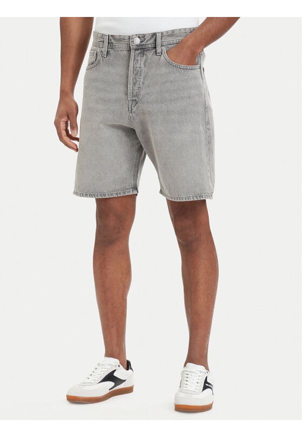 Jack & Jones Szorty materiałowe Tony Original 12290841 Szary Regular Fit. Kolor: szary. Materiał: bawełna