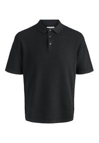 Jack & Jones Sweter George 12268281 Czarny Relaxed Fit. Kolor: czarny. Materiał: bawełna #6