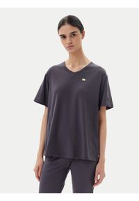 EA7 Emporio Armani T-Shirt 7W000029 AF10373 U8115 Szary Loose Fit. Kolor: szary. Materiał: bawełna