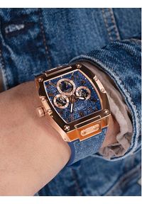Guess Zegarek GW0786G2 Niebieski. Kolor: niebieski #4