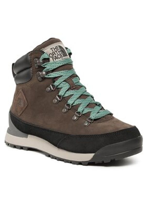 The North Face Trekkingi M Back-To-Berkeley Iv Leather WpNF0A817QZN31 Brązowy. Kolor: brązowy. Materiał: skóra. Sport: turystyka piesza