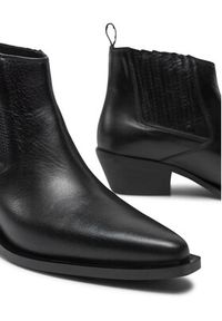 Karl Lagerfeld - KARL LAGERFELD Botki KL33244 Czarny. Kolor: czarny. Materiał: skóra #6