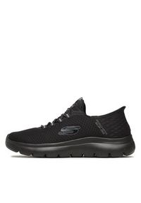 skechers - Skechers Sneakersy Summits High Range 232457/BBK Czarny. Kolor: czarny. Materiał: materiał #3