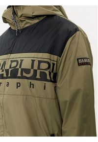 Napapijri Kurtka przejściowa A-Raymi NP0A4IB7 Zielony Regular Fit. Kolor: zielony. Materiał: syntetyk #4