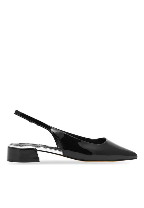 Nine West Baleriny WFA2609-1 Czarny. Kolor: czarny. Materiał: materiał