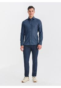 Pako Lorente - PAKO LORENTE – Bawełniana koszula w drobną pepitkę. Materiał: bawełna. Długość rękawa: długi rękaw. Długość: długie #2