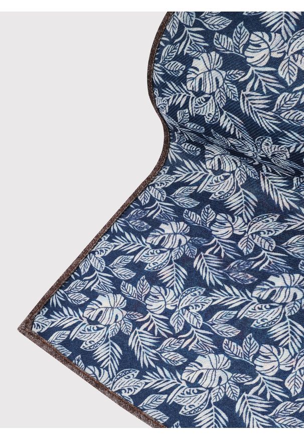 Pako Lorente - PAKO LORENTE - Dwustronna poszetka męska paisley. Materiał: poliester. Wzór: paisley