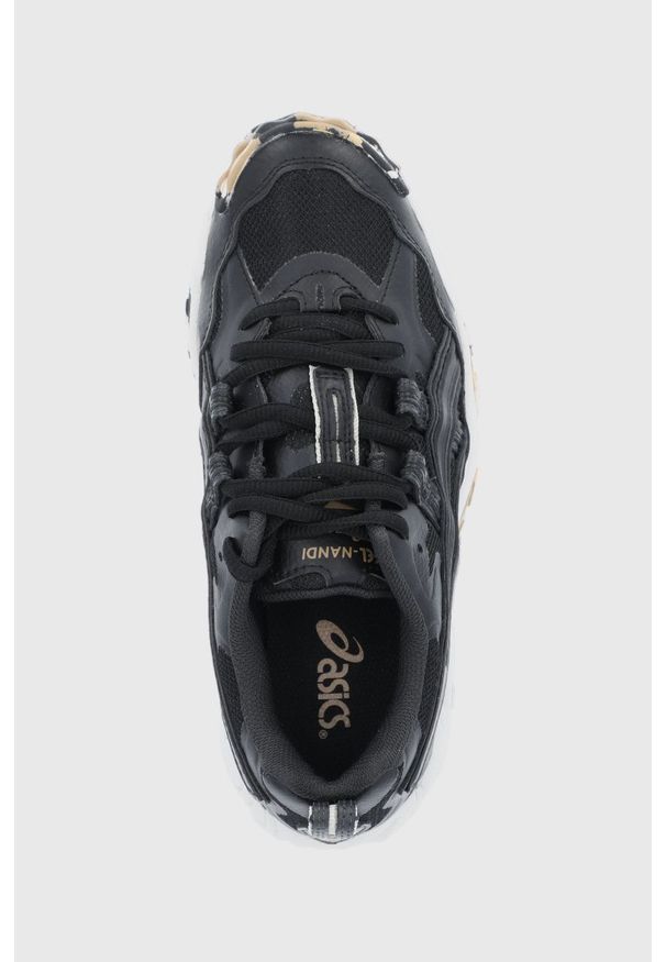 Asics - Buty Gel-Nandi. Nosek buta: okrągły. Zapięcie: sznurówki. Kolor: czarny. Materiał: guma. Obcas: na obcasie. Wysokość obcasa: niski