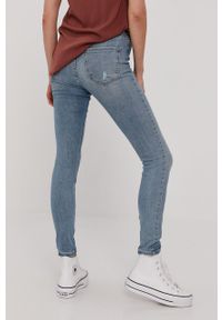 Vero Moda Jeansy damskie high waist. Stan: podwyższony. Kolor: niebieski