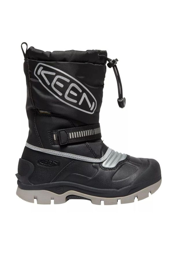 keen - Buty trekkingowe dla dzieci Keen Snow Troll Wp śniegowce. Kolor: czarny. Sport: turystyka piesza