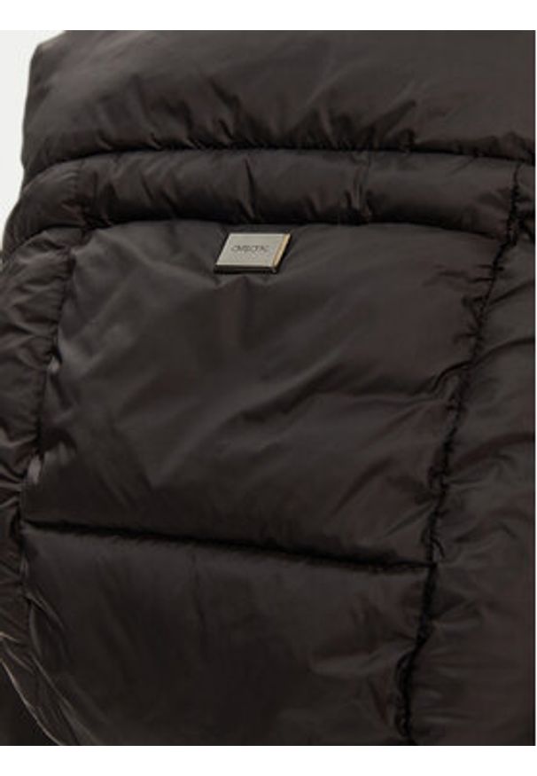Geox Bezrękawnik Bleyze W5528C T3146 F9000 Czarny Regular Fit. Kolor: czarny. Materiał: syntetyk. Długość rękawa: bez rękawów