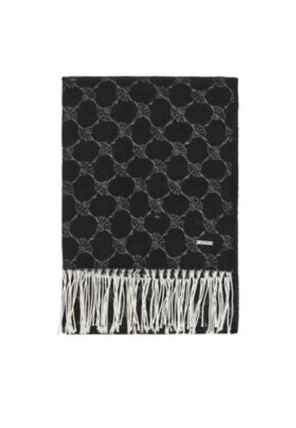 JOOP! Szalik Fabio 30043427 Czarny. Kolor: czarny. Materiał: materiał, bawełna