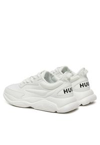 Hugo - HUGO Sneakersy Leon 50536660 Biały. Kolor: biały. Materiał: skóra