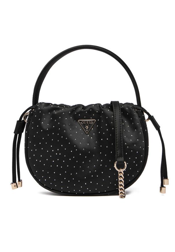 Guess Torebka Elsie Mini HWSR96 50750 Czarny. Kolor: czarny