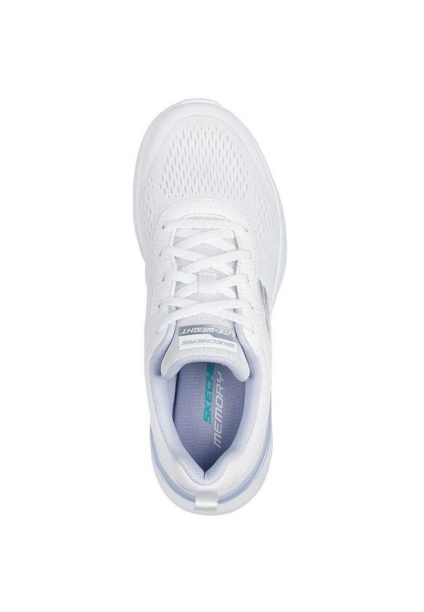 skechers - Adidasy Skechers Skech-air Dynamight, Kobiety. Kolor: biały. Materiał: materiał. Sport: fitness
