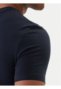Calvin Klein T-Shirt LV04LC240G Granatowy Slim Fit. Kolor: niebieski. Materiał: bawełna #4
