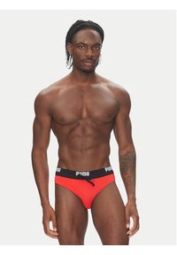 Puma Kąpielówki 907655 Czerwony. Kolor: czerwony. Materiał: syntetyk #3