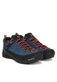 Salewa Trekkingi Wildfire Leather GTX M 61416 Niebieski. Kolor: niebieski. Materiał: skóra, zamsz. Sport: turystyka piesza #3