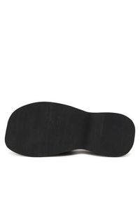 DeeZee Klapki E2485-1 Czarny. Kolor: czarny. Materiał: materiał #3