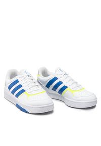 Adidas - adidas Sneakersy Courtic J GY3634 Biały. Kolor: biały. Materiał: skóra
