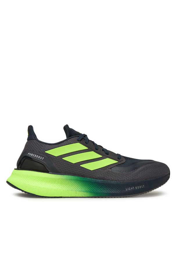 Adidas - adidas Buty do biegania Pureboost 5 JH6446 Granatowy. Kolor: niebieski. Materiał: materiał