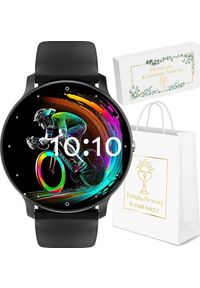 Smartwatch Rubicon Komunia Zegarek SMARTWATCH Rubicon KF16BL czarny. Rodzaj zegarka: smartwatch. Kolor: czarny