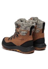 Merrell Śniegowce Siren 4 Thermo Mid Zip Wp J037412 Brązowy. Kolor: brązowy. Materiał: skóra #2