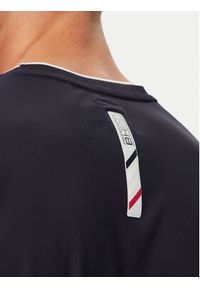 Beverly Hills Polo Club T-Shirt P-SS26M-TS0172 Granatowy Regular Fit. Typ kołnierza: polo. Kolor: niebieski. Materiał: syntetyk #5