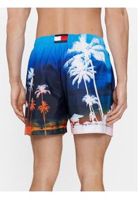 TOMMY HILFIGER - Tommy Hilfiger Szorty kąpielowe Photoprint UM0UM03295 Kolorowy Regular Fit. Materiał: syntetyk. Wzór: kolorowy