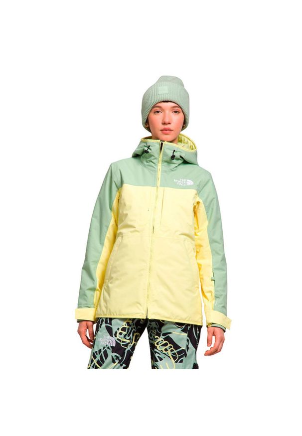 Kurtka narciarska damska The North Face Namak Insulated DryVent. Kolor: zielony. Materiał: nylon. Sezon: zima. Sport: narciarstwo