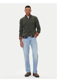 Barbour Sweter Tisbury MKN1187GN79 Zielony Regular Fit. Kolor: zielony. Materiał: wełna #4