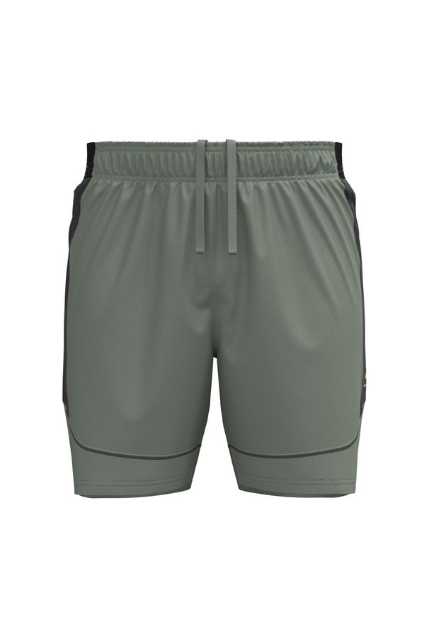Spodenki treningowe Under Armour Challenger Pro. Kolor: zielony, czarny, wielokolorowy. Sport: fitness