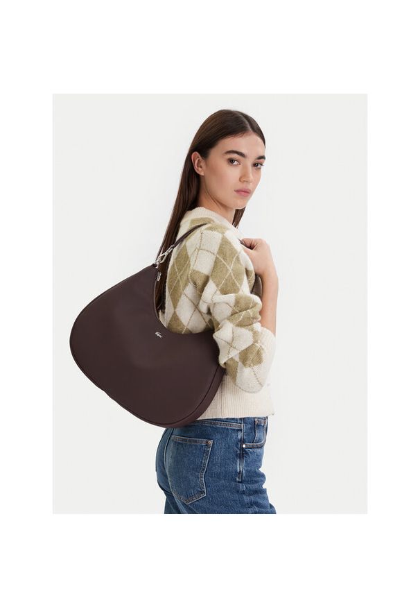 Torebka Lacoste. Kolor: niebieski