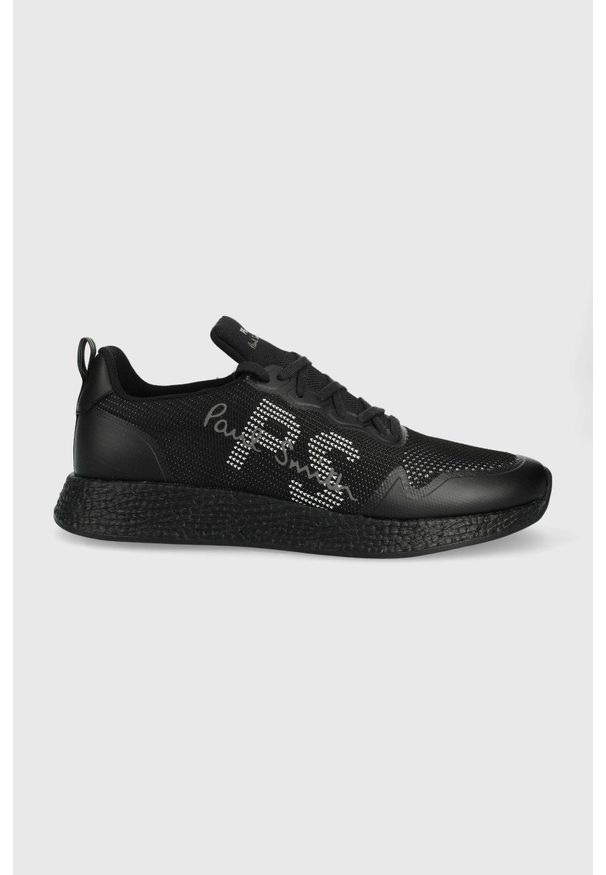PS PAUL SMITH - PS Paul Smith buty Krios kolor czarny. Zapięcie: sznurówki. Kolor: czarny. Materiał: guma