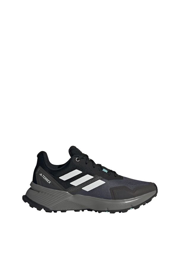 Adidas - Buty Terrex Soulstride Trail Running. Kolor: wielokolorowy, szary, biały, czarny. Materiał: materiał. Model: Adidas Terrex. Sport: bieganie