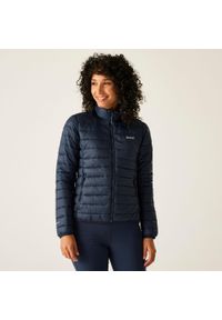 Regatta - Damska kurtka ocieplana Hillpack II. Kolor: niebieski. Materiał: poliamid, puch. Sport: turystyka piesza #1