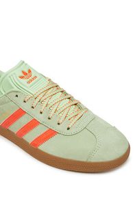 Adidas - adidas Sneakersy Gazelle JH7212 Zielony. Kolor: zielony. Materiał: skóra, zamsz. Model: Adidas Gazelle #3