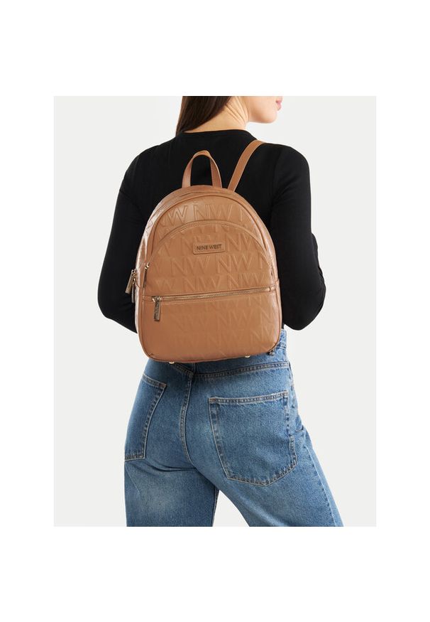 Plecak Nine West. Kolor: brązowy